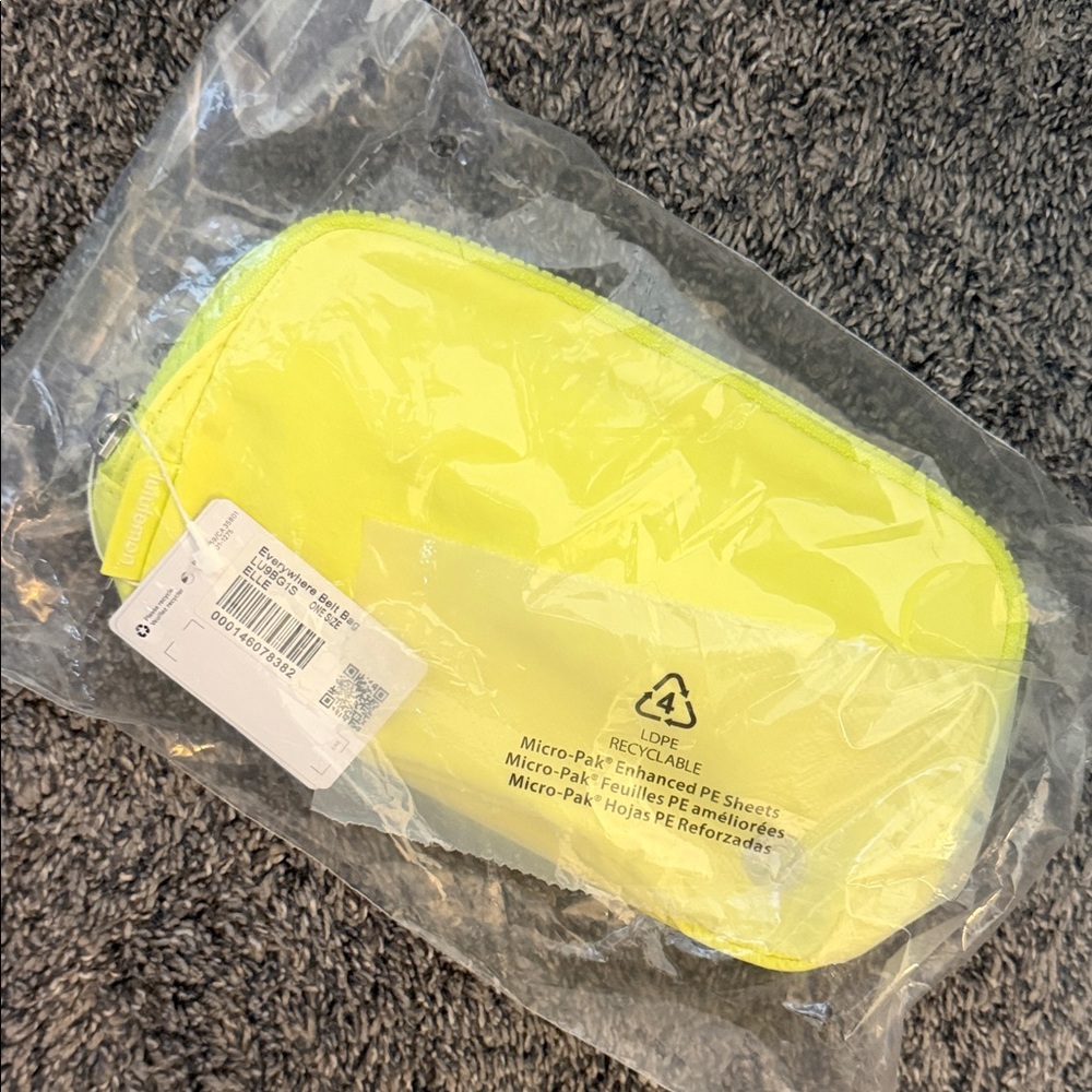 lululemon athletica Neon Yellow Everywhere Belt Bag
